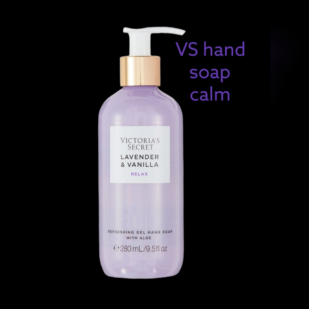 VS PINK lanyard and hand soap (random choice)